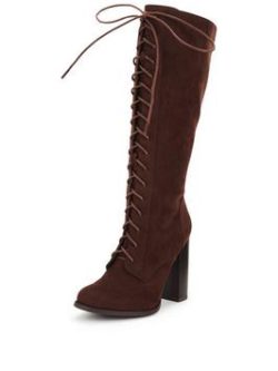 Shoe Box Bloomfield Lace Up Knee Boots